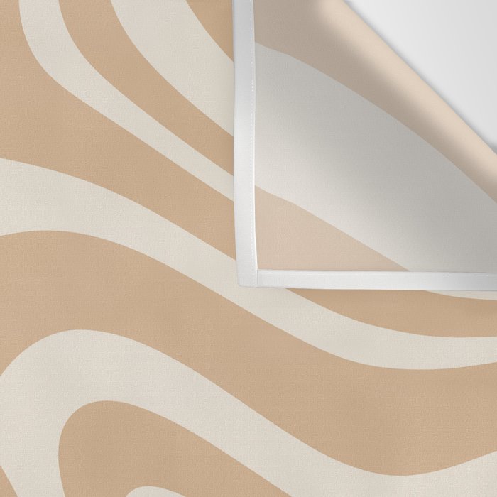 Abstract Wavy Stripes LII Wall Tapestry Gallery Image 3