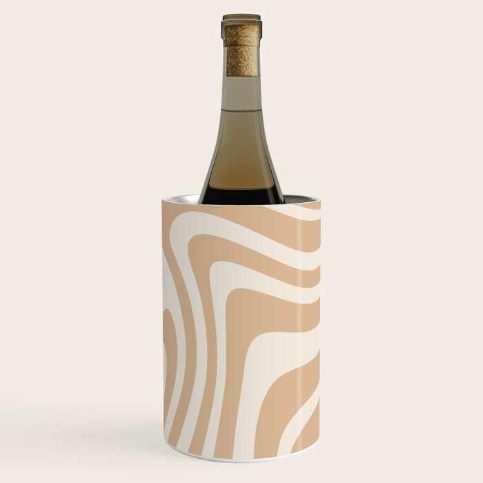 Abstract Wavy Stripes LII Wine Chiller Gallery Image 3