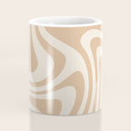 Abstract Wavy Stripes LII Coffee Mug Gallery Image 4