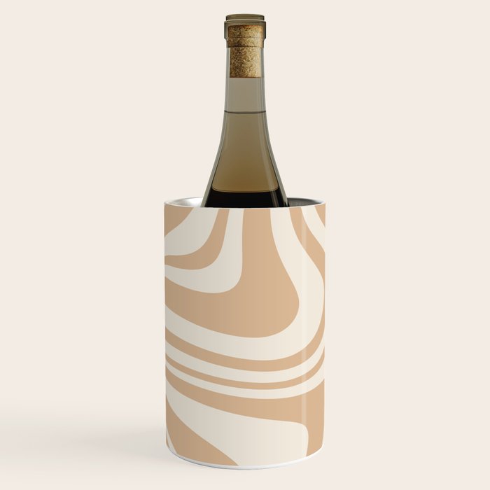 Abstract Wavy Stripes LII Wine Chiller Gallery Image 2