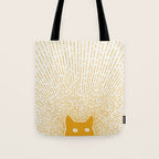 Cat Landscape 96: Good Meowning Tote Bag Gallery Image 1