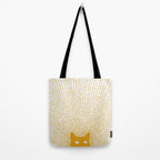 Cat Landscape 96: Good Meowning Tote Bag Gallery Image 2
