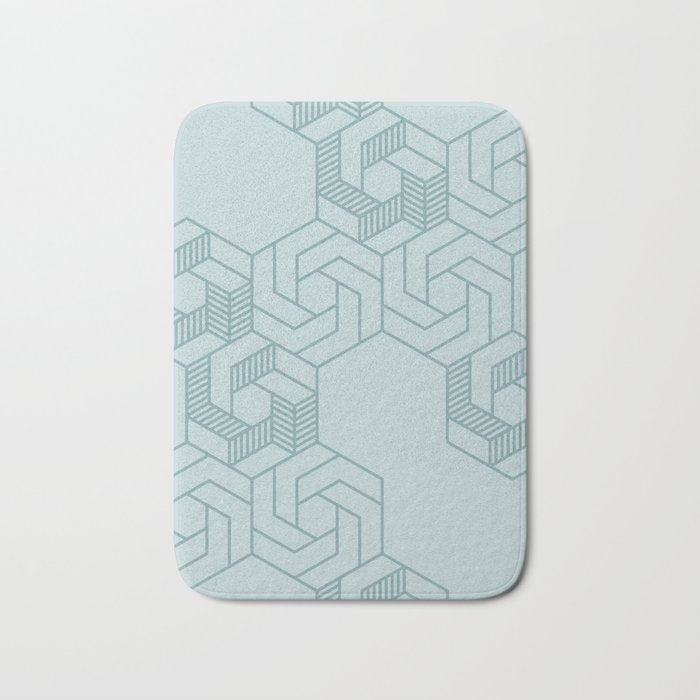 Hex 606 Bath Mat Gallery Image 1
