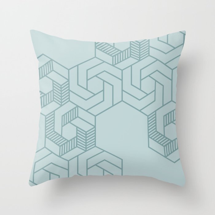 Hex 606 Throw Pillow Gallery Image 6