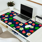 Strawberry magic - navy Desk Mat Gallery Image 2