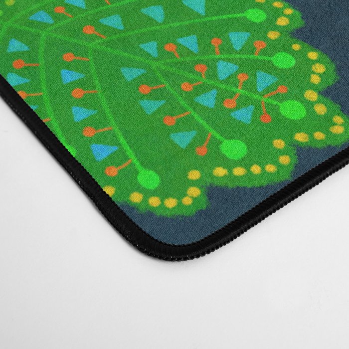 Strawberry magic - navy Desk Mat Gallery Image 4