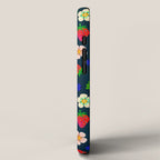Strawberry magic - navy iPhone Case Gallery Image 2