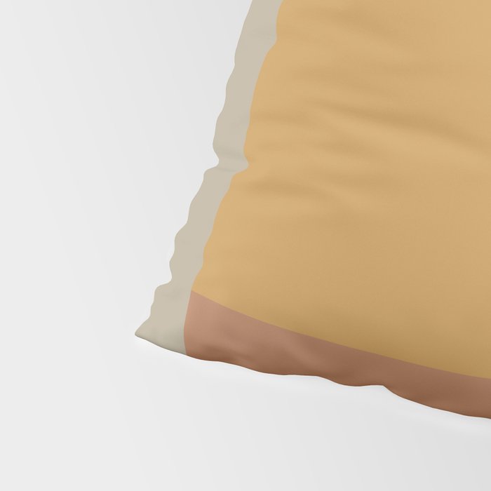 Color Block | Sage Green and Rose Pink Pillow Sham Gallery Image 4