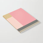 Color Block | Sage Green and Rose Pink Notebook Gallery Image 2