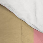 Color Block | Sage Green and Rose Pink Comforter Gallery Image 4