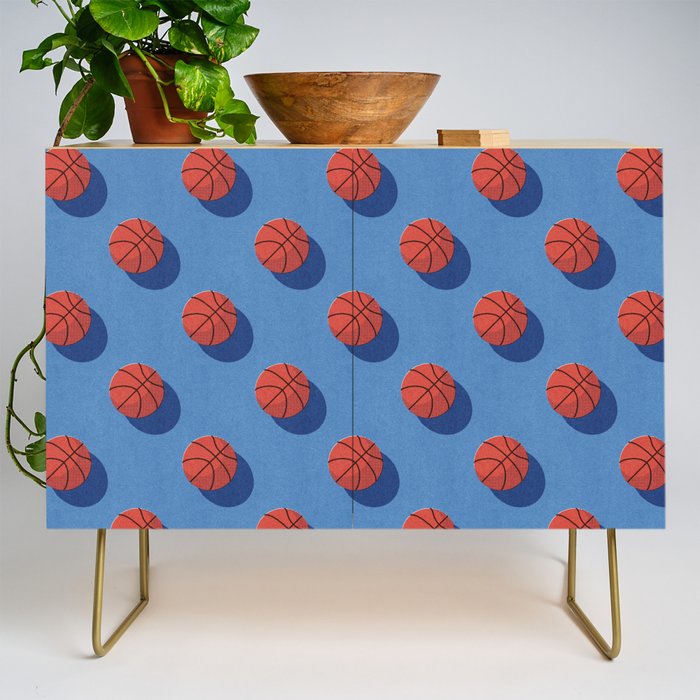 BALLS Basketball - outdoor - pattern Credenza Gallery Image 1