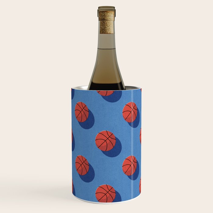 BALLS Basketball - outdoor - pattern Wine Chiller Gallery Image 3
