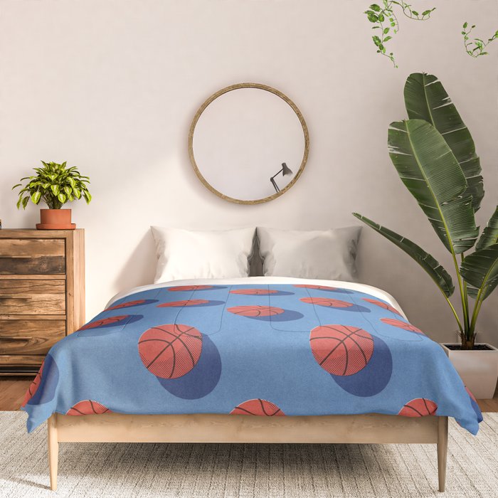 BALLS Basketball - outdoor - pattern Comforter Gallery Image 3