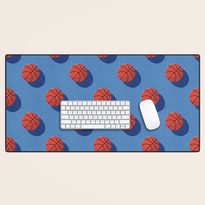 BALLS Basketball - outdoor - pattern Desk Mat Gallery Image 1