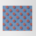 BALLS Basketball - outdoor - pattern Throw Blanket Gallery Image 2