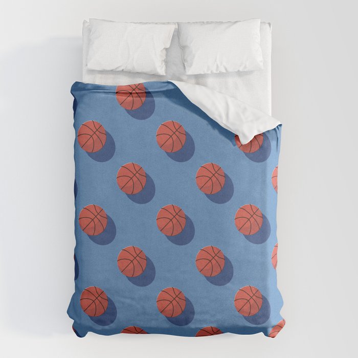 BALLS Basketball - outdoor - pattern Duvet Cover Gallery Image 6