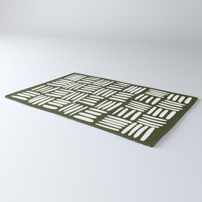 Boho (Olive Green) Rug Gallery Image 3