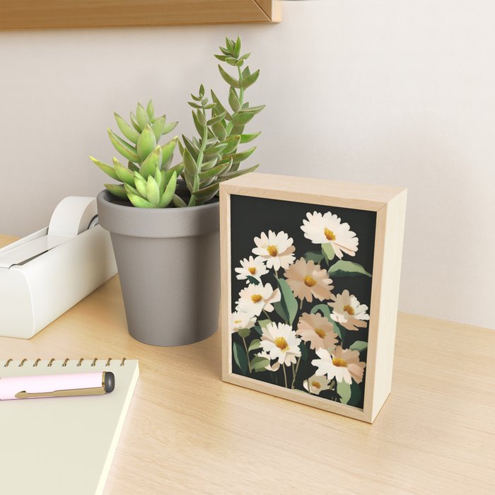 Soft Bloom Noir Mini Art Print Gallery Image 2