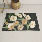 Soft Bloom Noir Rug Gallery Image 1