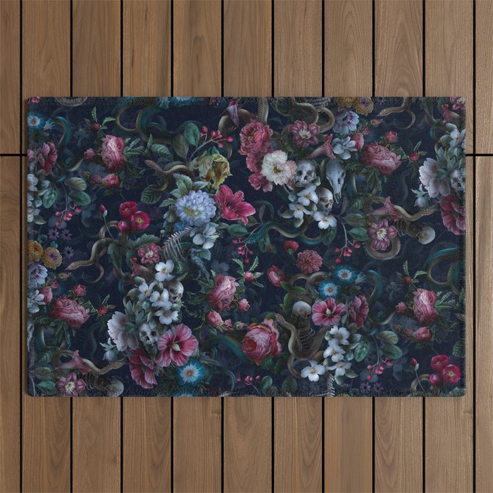 Skulls and Snakes V Outdoor Rug Gallery Image 1