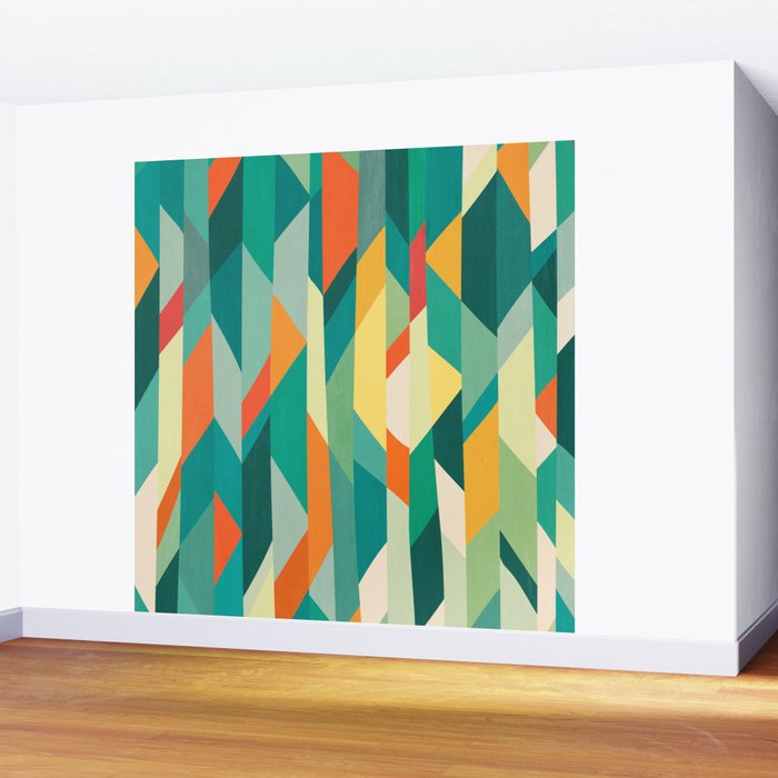 Broken Ocean Wall Mural Gallery Image 2