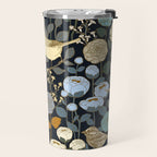 Winter Garden Birds Black Travel Mug Gallery Image 2