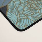 Winter Garden Birds Black Desk Mat Gallery Image 4