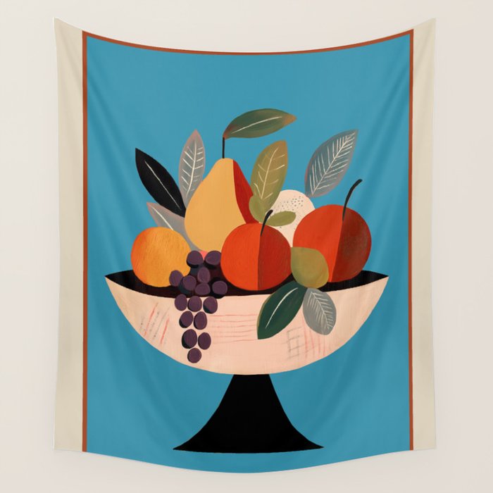 Modern Fruit Bowl I Wall Tapestry Gallery Image 2