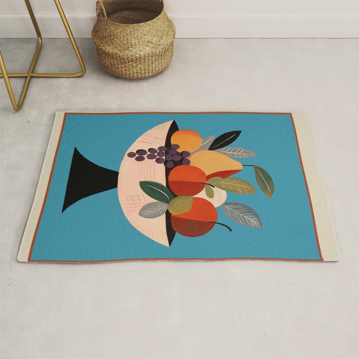 Modern Fruit Bowl I Rug Gallery Image 1