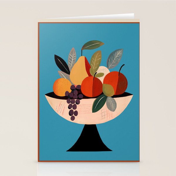 Modern Fruit Bowl I Stationery Card Gallery Image 1