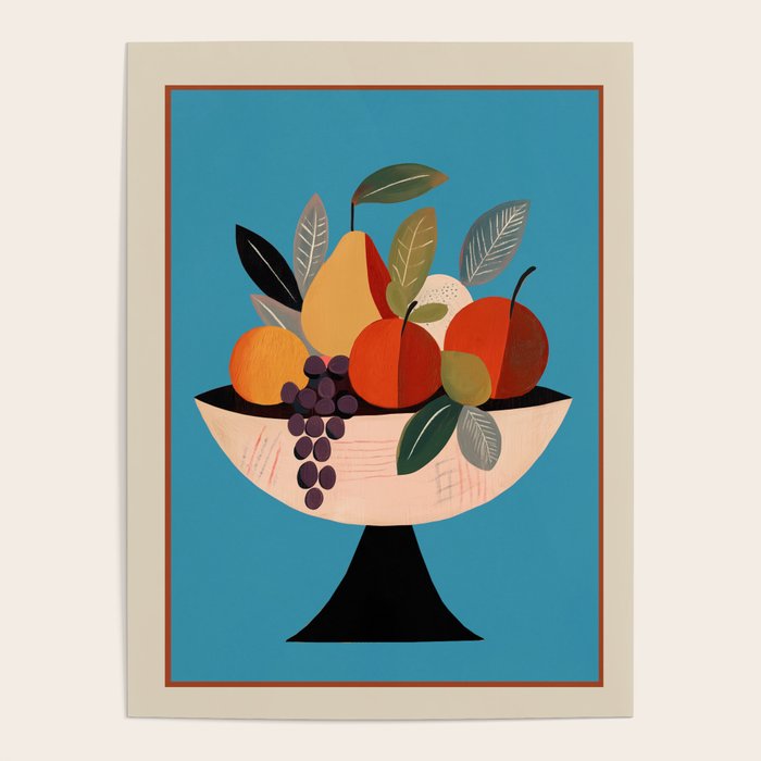 Modern Fruit Bowl I Poster Gallery Image 2