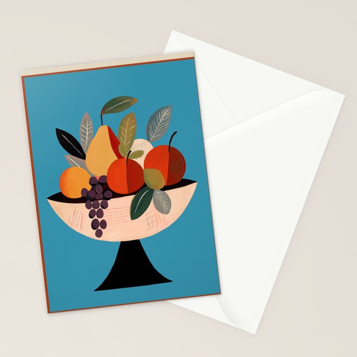 Modern Fruit Bowl I Stationery Card Gallery Image 2
