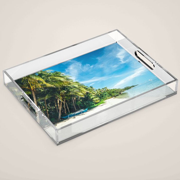 Amazing Seaside Acrylic Tray Gallery Image 1