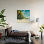 Amazing Seaside Wood Wall Art Gallery Image 2