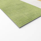 Modern Artwork Green Blue Orange Brown 01 Welcome Mat Gallery Image 2