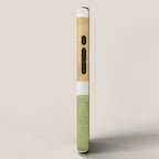 Modern Artwork Green Blue Orange Brown 01 iPhone Case Gallery Image 2