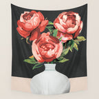 Vase of Flowers 3 Wall Tapestry Gallery Image 4