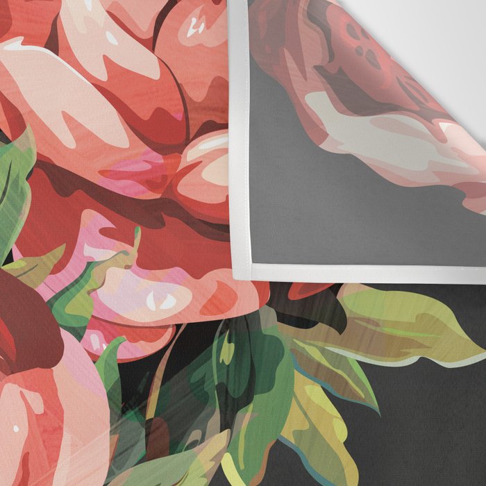 Vase of Flowers 3 Wall Tapestry Gallery Image 3