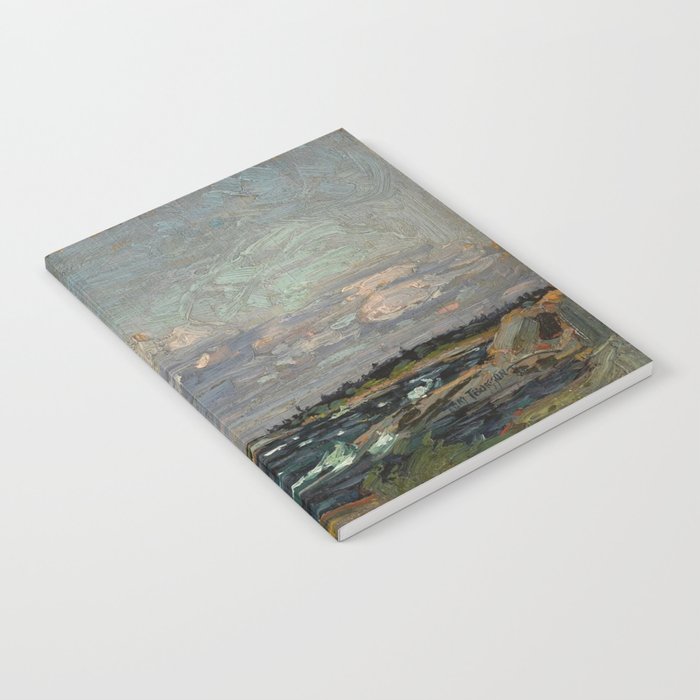 Tom Thomson Windy Day- Rough Weather in the Islands 1914. Canadian Landscape Artist Notebook Gallery Image 2
