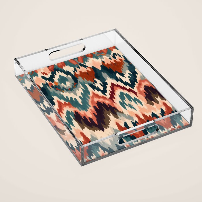 Kashimiran Kilim Acrylic Tray Gallery Image 1