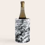 Winter Magic - Snow Covered Fir Trees Pacific Northwest Wine Chiller Gallery Image 2