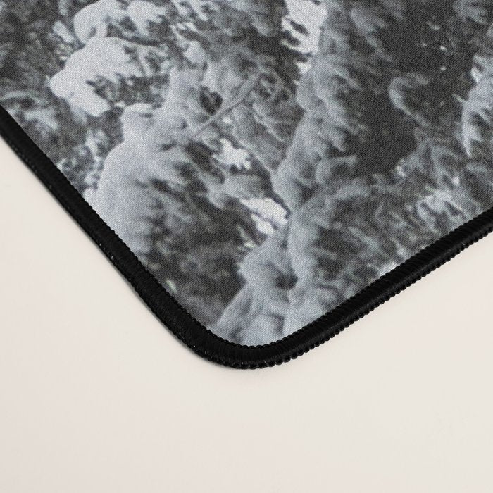 Winter Magic - Snow Covered Fir Trees Pacific Northwest Desk Mat Gallery Image 4