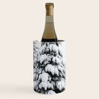 Winter Magic - Snow Covered Fir Trees Pacific Northwest Wine Chiller Gallery Image 1