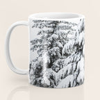 Winter Magic - Snow Covered Fir Trees Pacific Northwest Coffee Mug Gallery Image 3