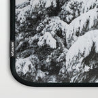 Winter Magic - Snow Covered Fir Trees Pacific Northwest Laptop Sleeve Gallery Image 3