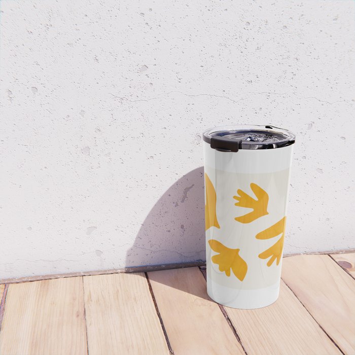 Golden Bell: Matisse Pastel Series 02 Travel Mug Gallery Image 4