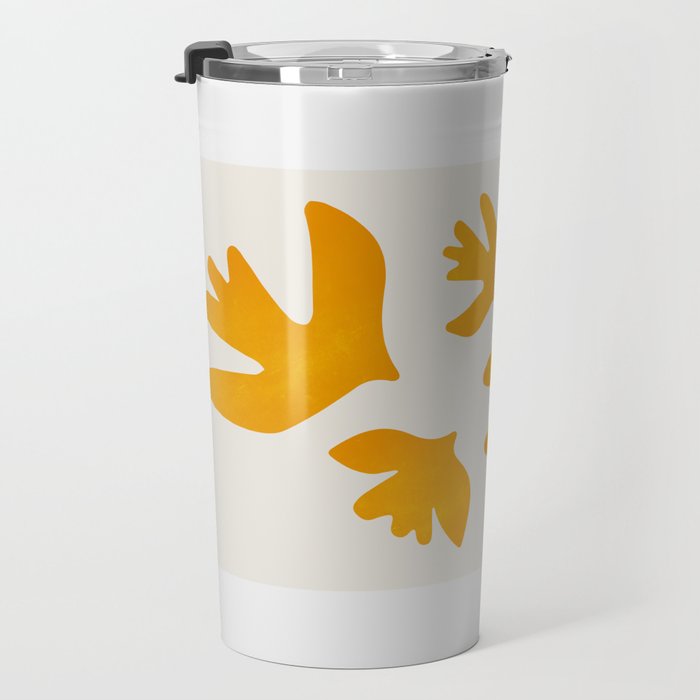 Golden Bell: Matisse Pastel Series 02 Travel Mug Gallery Image 3