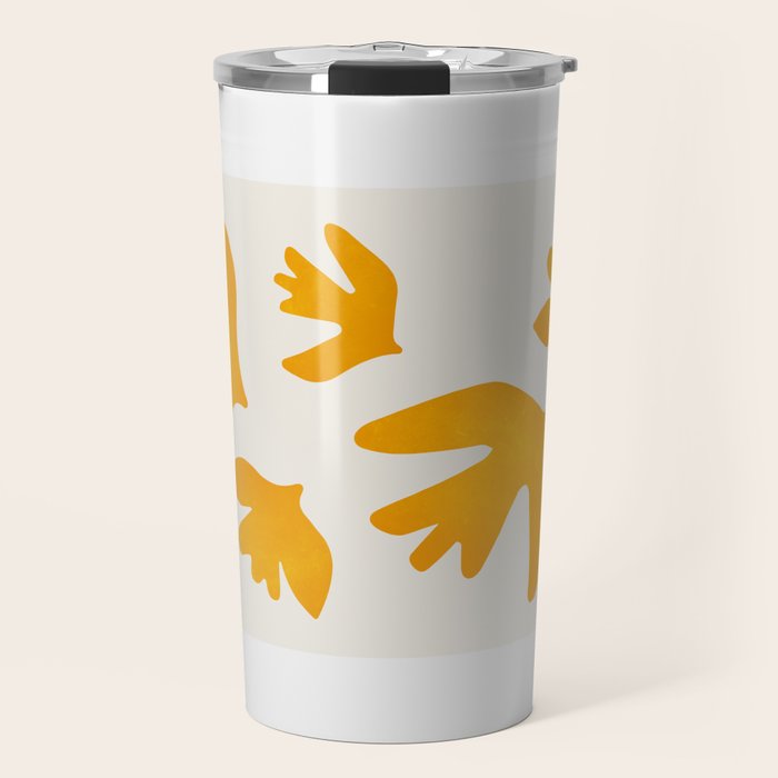 Golden Bell: Matisse Pastel Series 02 Travel Mug Gallery Image 1