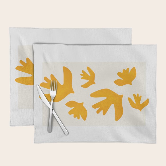 Golden Bell: Matisse Pastel Series 02 Placemat Gallery Image 1