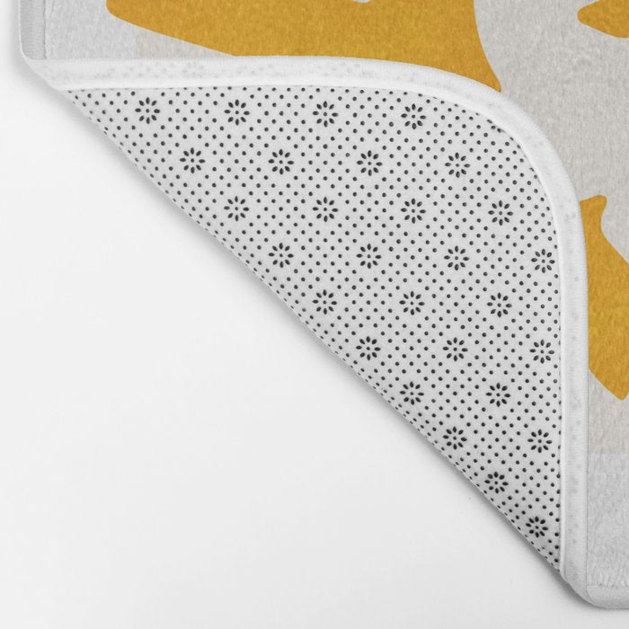 Golden Bell: Matisse Pastel Series 02 Bath Mat Gallery Image 2